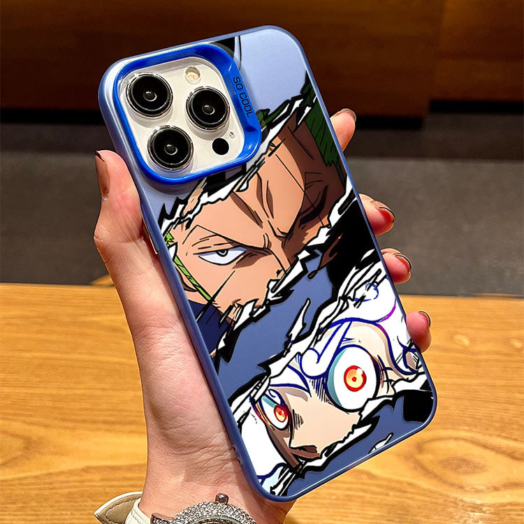 Luffy iPhone silicone crash-resistant phone case
