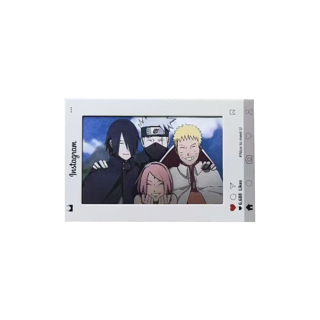 Uzumaki Naruto Themed Mechanical Keyboard, Hot-Swappable RGB Gaming Keyboard with Custom PBT Keycaps, Knob Control & Anime Style Artisan Keycap