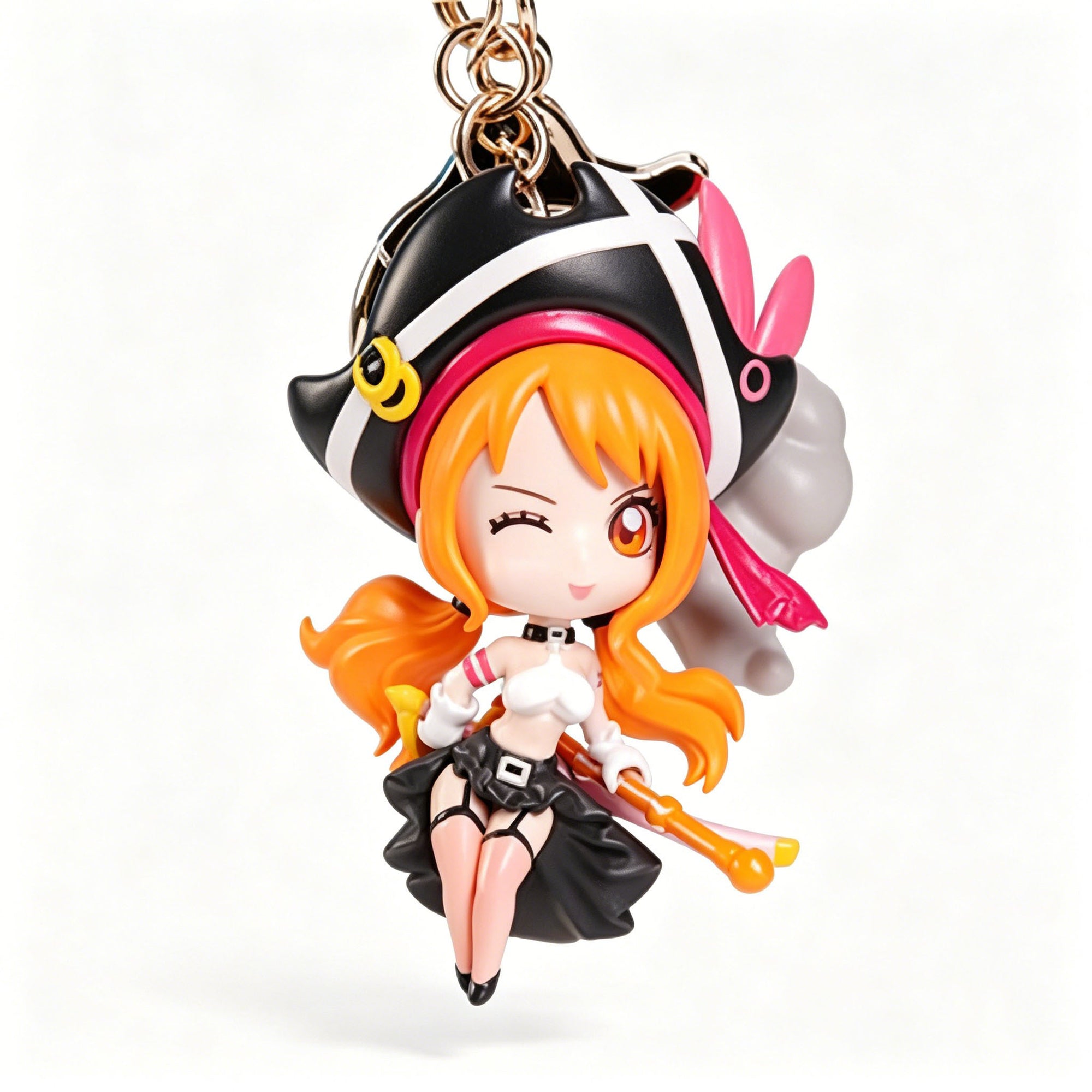 Luffy/Zoro Crew Blind Box Keychain PVC Figure Charm Pendant Set