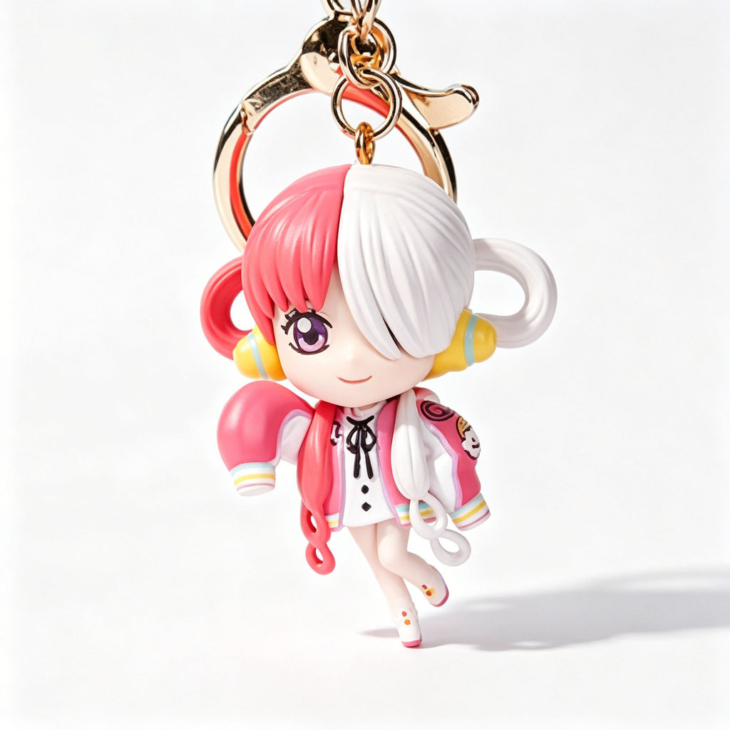 Luffy/Zoro Crew Blind Box Keychain PVC Figure Charm Pendant Set