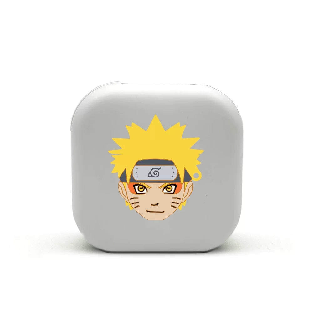 Itachi/Sasuke Anime Open-Ear Bluetooth Earbuds Print Wireless Headphones with Touch Control HiFi Earphones for Anime Fans