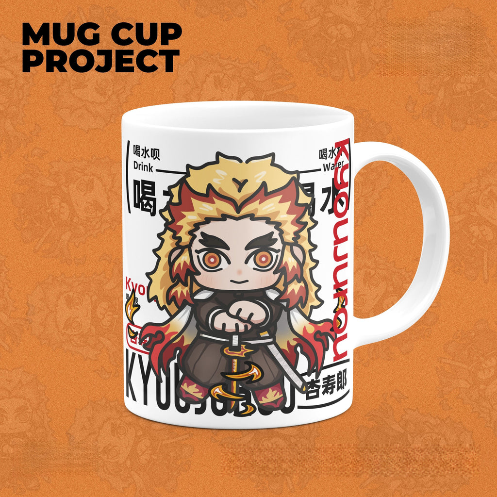Tanjiro/Nezuko Cute Character Pattern Heat Resistant and Durable Mugs