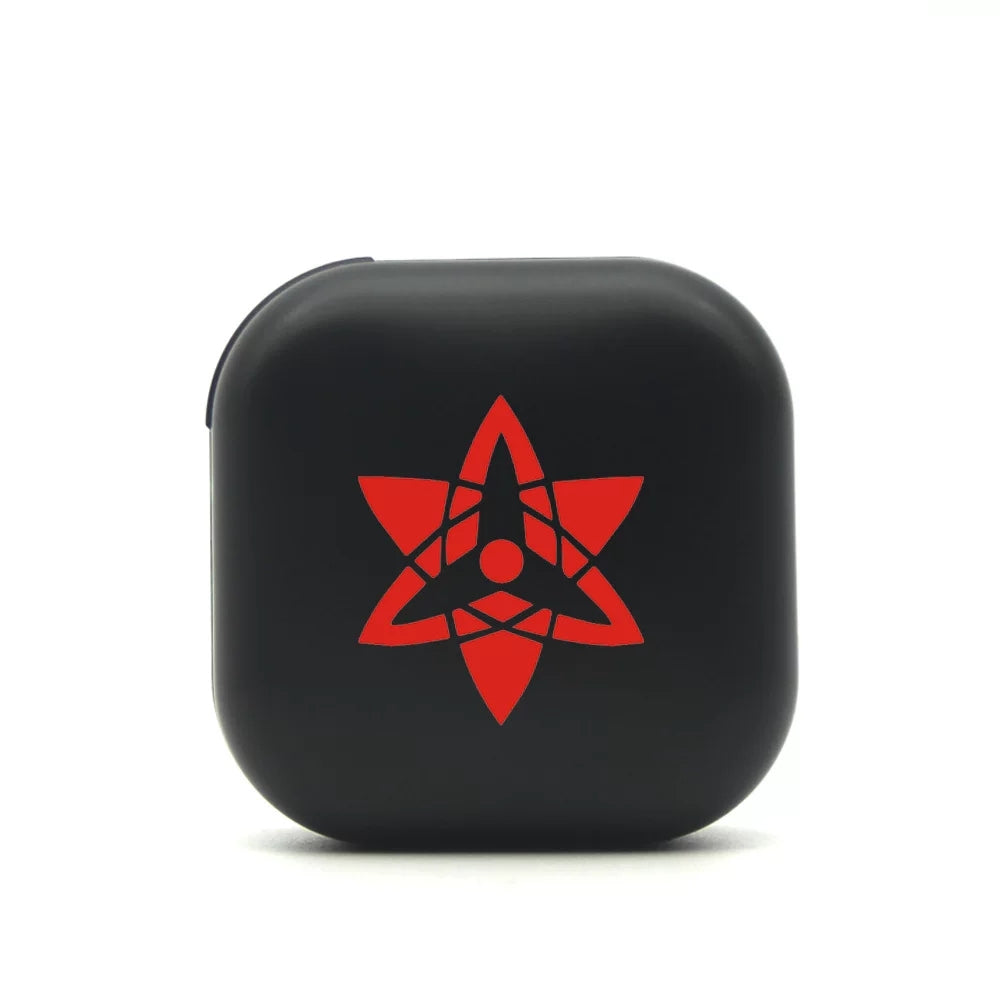 Itachi/Sasuke Anime Open-Ear Bluetooth Earbuds Print Wireless Headphones with Touch Control HiFi Earphones for Anime Fans