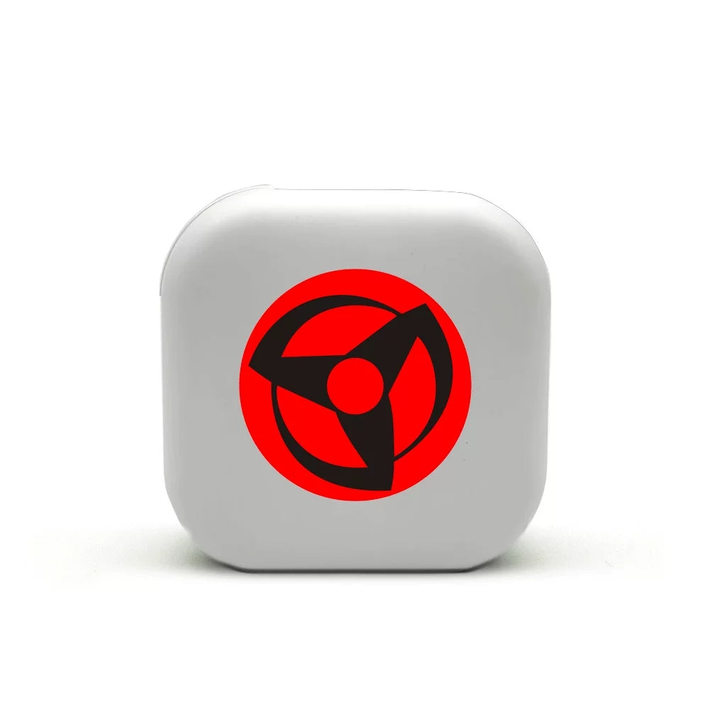 Itachi/Sasuke Anime Open-Ear Bluetooth Earbuds Print Wireless Headphones with Touch Control HiFi Earphones for Anime Fans
