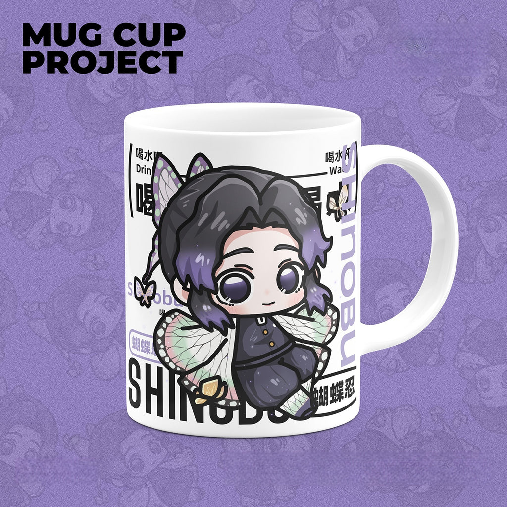 Tanjiro/Nezuko Cute Character Pattern Heat Resistant and Durable Mugs