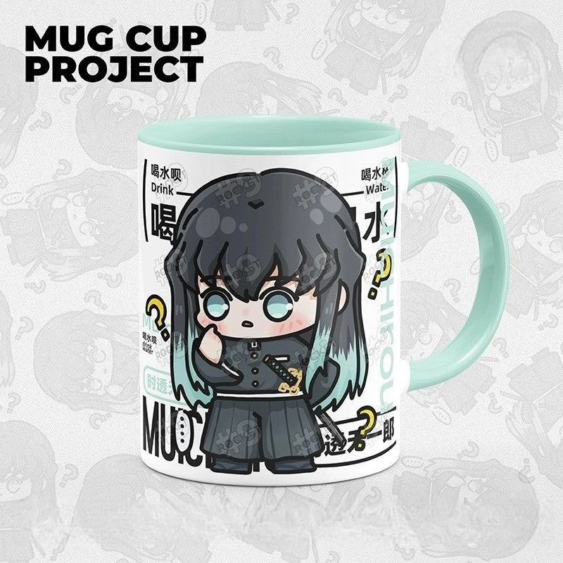 Tanjiro/Nezuko Cute Character Pattern Heat Resistant and Durable Mugs
