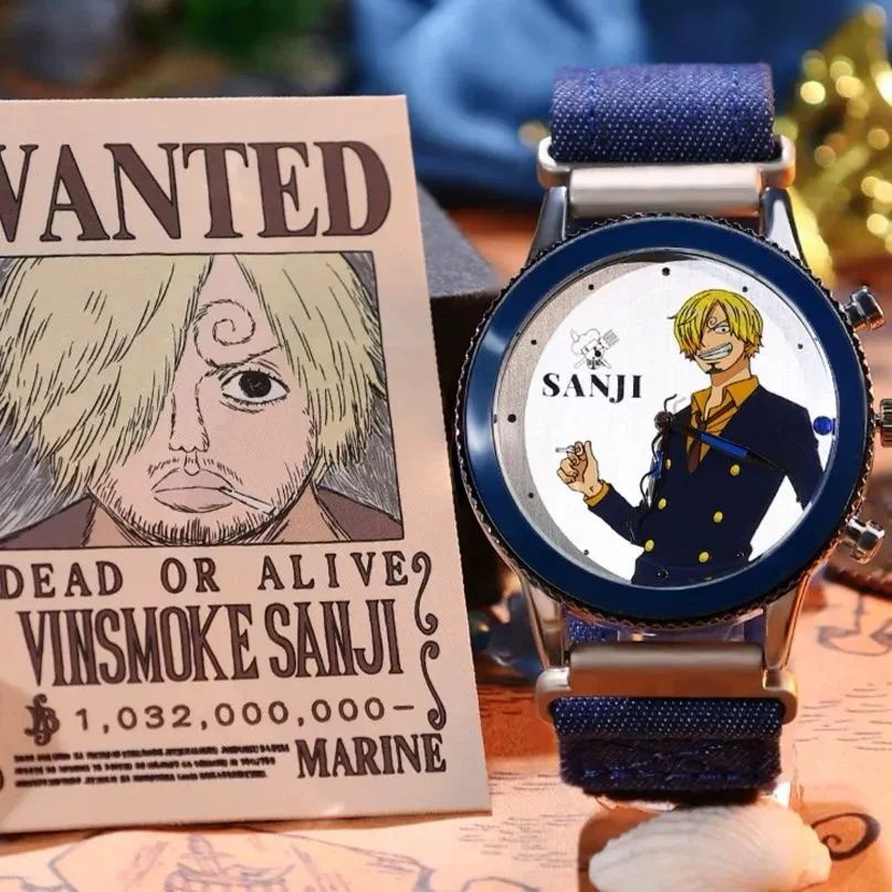 Luffy/Zoro/Sanji Mystery Watch Blind Box Super Rare Hidden Edition & Collectible Card Otaku Must-Have