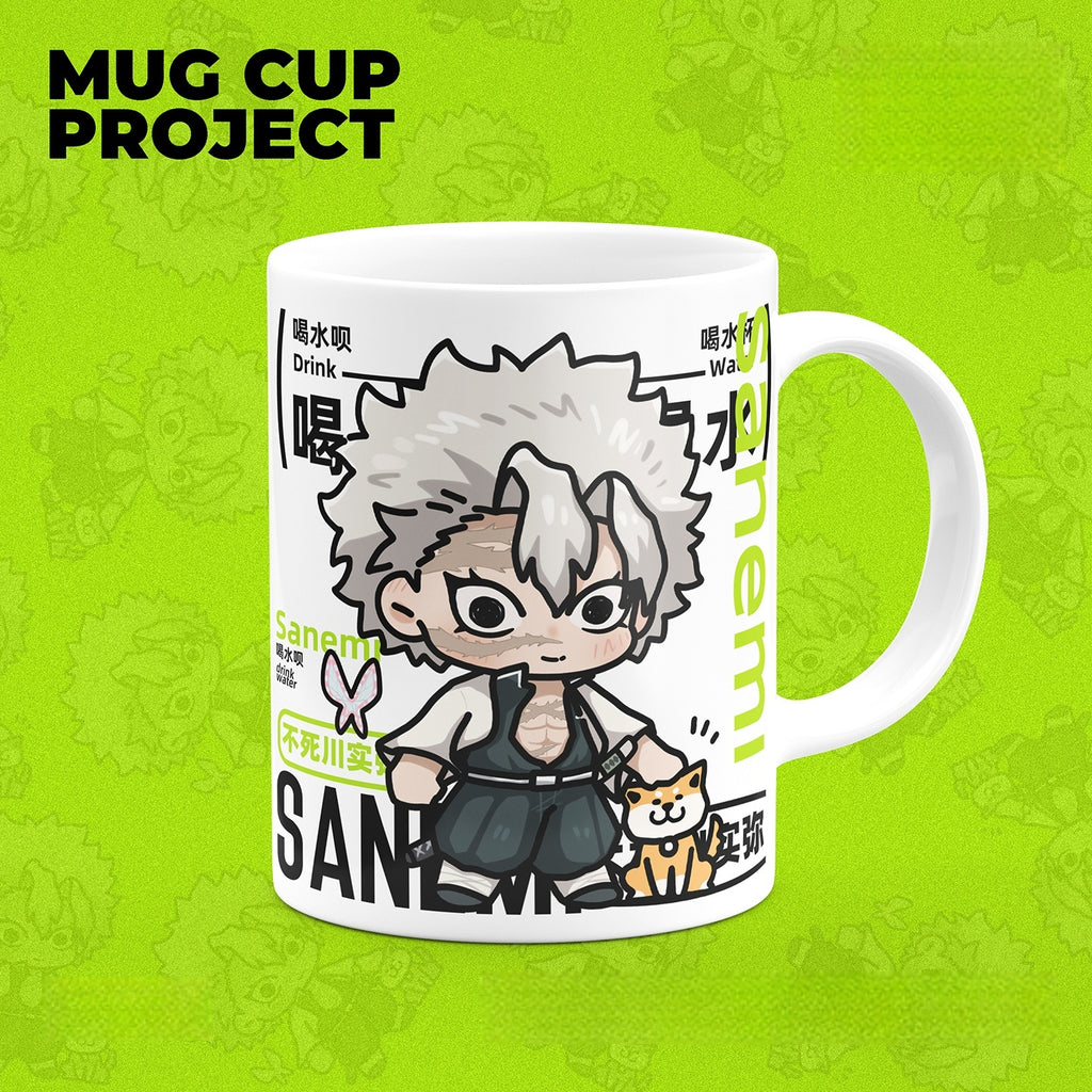 Tanjiro/Nezuko Cute Character Pattern Heat Resistant and Durable Mugs