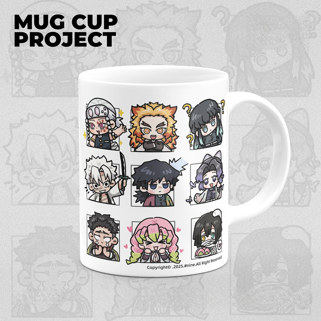 Tanjiro/Nezuko Cute Character Pattern Heat Resistant and Durable Mugs