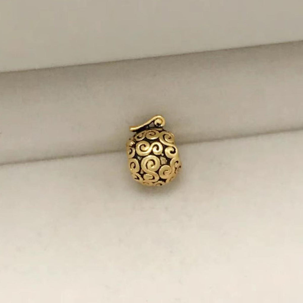 Luffy gold fruit gift lovers bracelet beads
