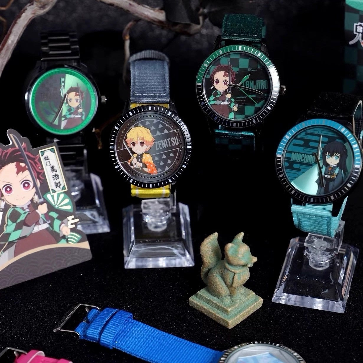 Tanjirou/Nezuko Wristwatch Blind Box - 9 Styles Anime Collectible Watch Mystery Box for Fans