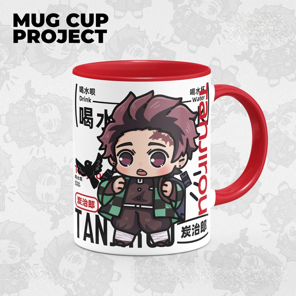 Tanjiro/Nezuko Cute Character Pattern Heat Resistant and Durable Mugs
