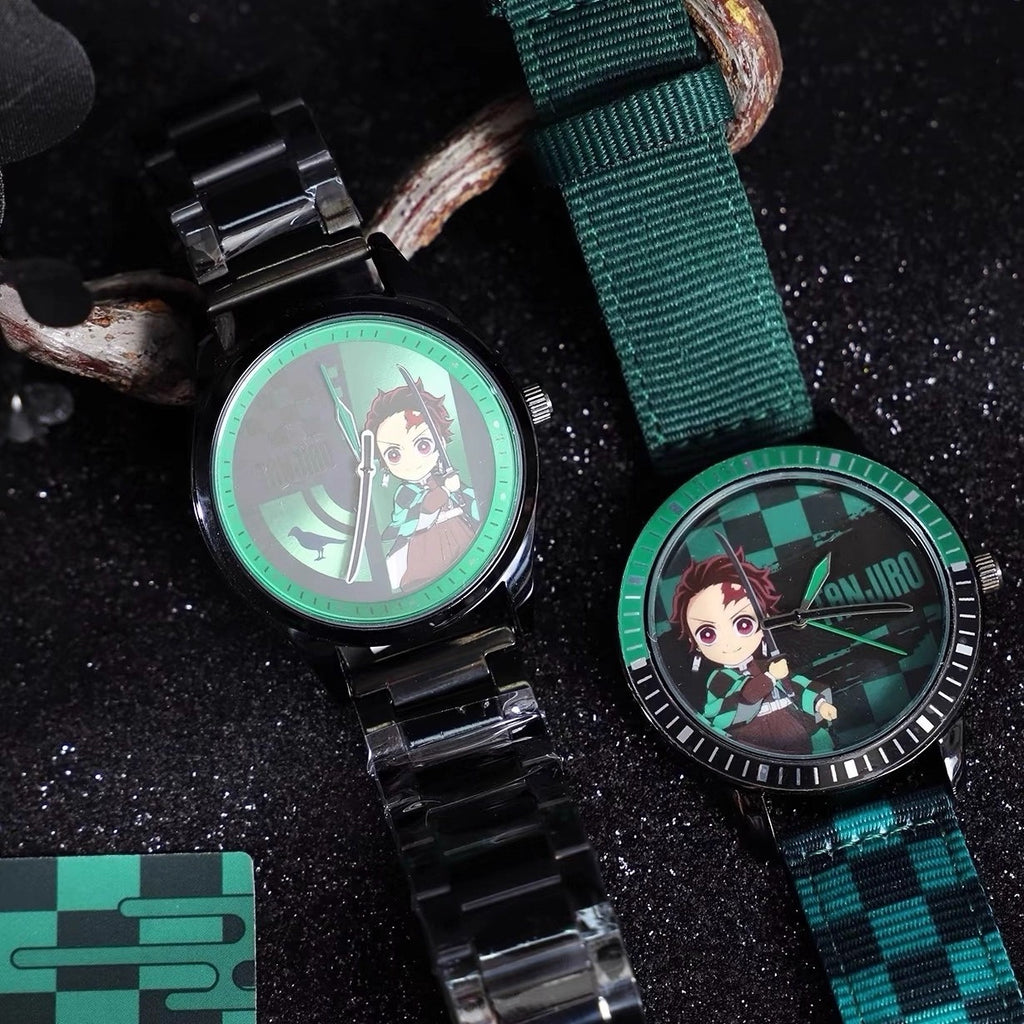 Tanjirou/Nezuko Wristwatch Blind Box - 9 Styles Anime Collectible Watch Mystery Box for Fans