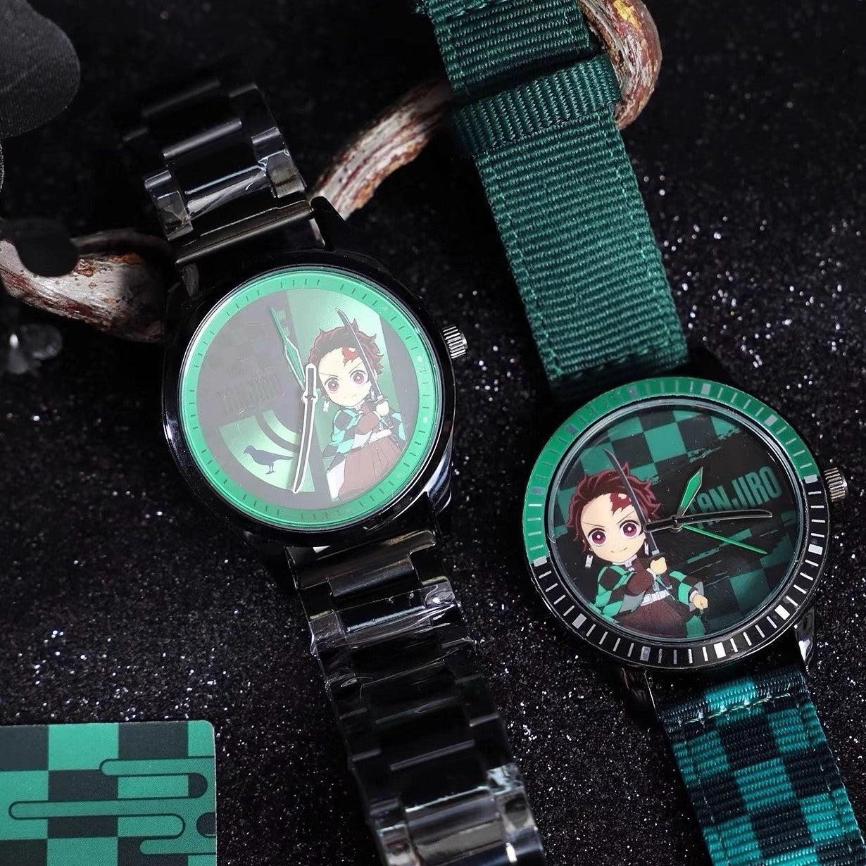 Tanjirou/Nezuko Wristwatch Blind Box - 9 Styles Anime Collectible Watch Mystery Box for Fans