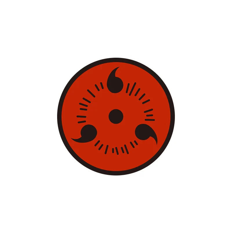 Sasuke/itachi/kakakshi Metal Badge Collection Mangekyou Sharingan