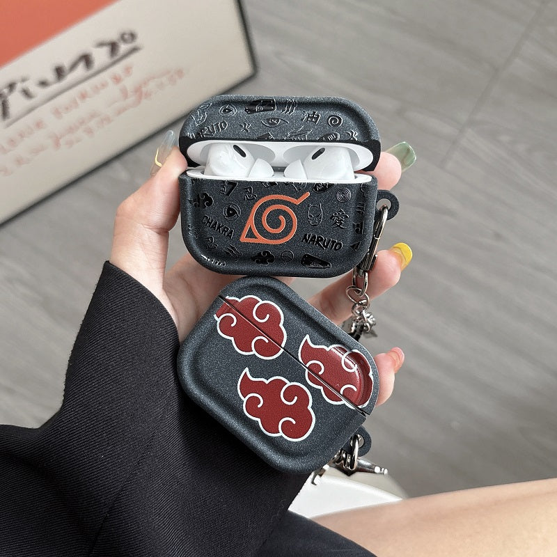 Fire Shadow Ninja Akatsuki's cool ear headphones case made of auspicious cloud model - To guard a better you (headphones)
