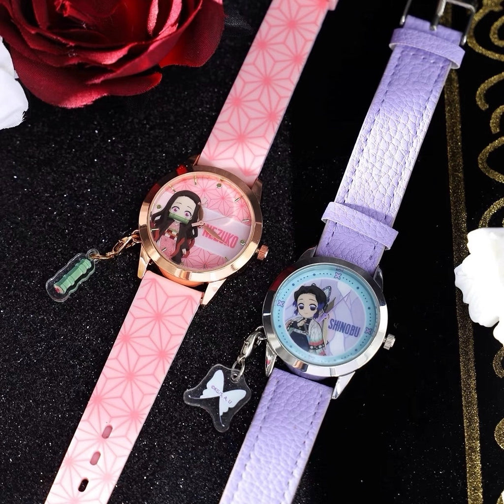 Tanjirou/Nezuko Wristwatch Blind Box - 9 Styles Anime Collectible Watch Mystery Box for Fans