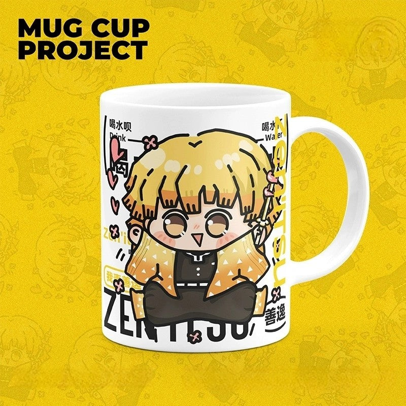 Tanjiro/Nezuko Cute Character Pattern Heat Resistant and Durable Mugs