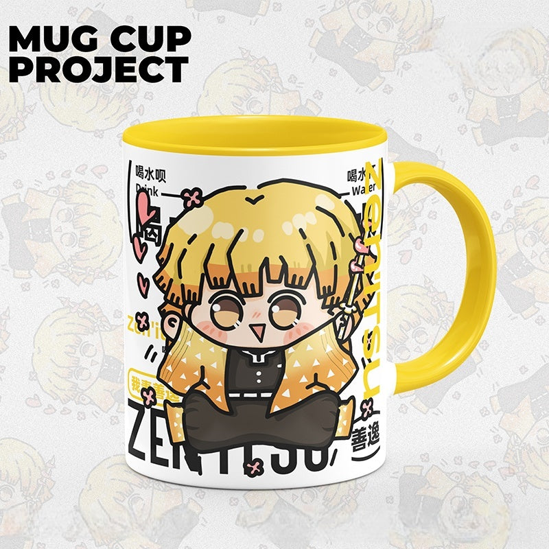 Tanjiro/Nezuko Cute Character Pattern Heat Resistant and Durable Mugs
