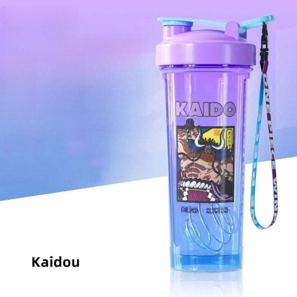 Luffy/Zoro/Sanji Anime Character Shaker Bottle Mystery Protein Mixing Cup Otaku Collectible Gift for Fan Collectors