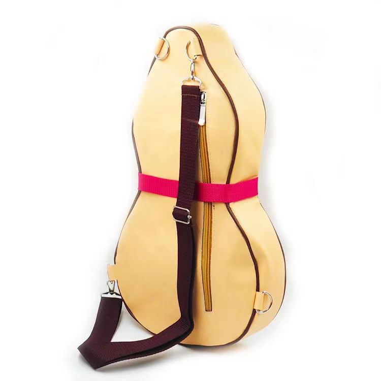 Gaara Gourd Backpack Anime Cosplay Shoulder Bag Otaku Collectible Accessory with Pink Buckle and Unique Design