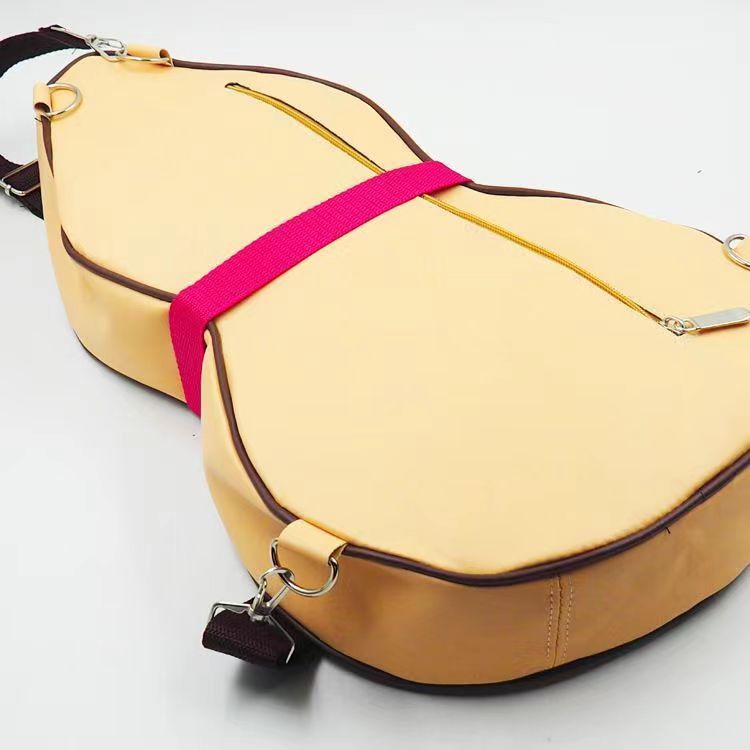 Gaara Gourd Backpack Anime Cosplay Shoulder Bag Otaku Collectible Accessory with Pink Buckle and Unique Design