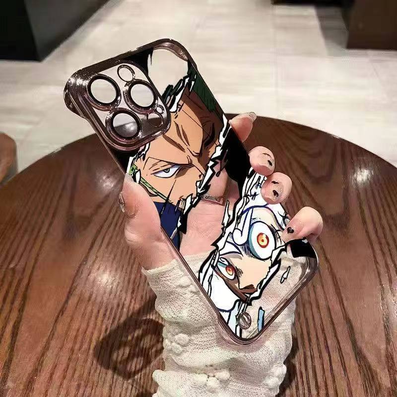 Luffy iPhone silicone crash-resistant phone case